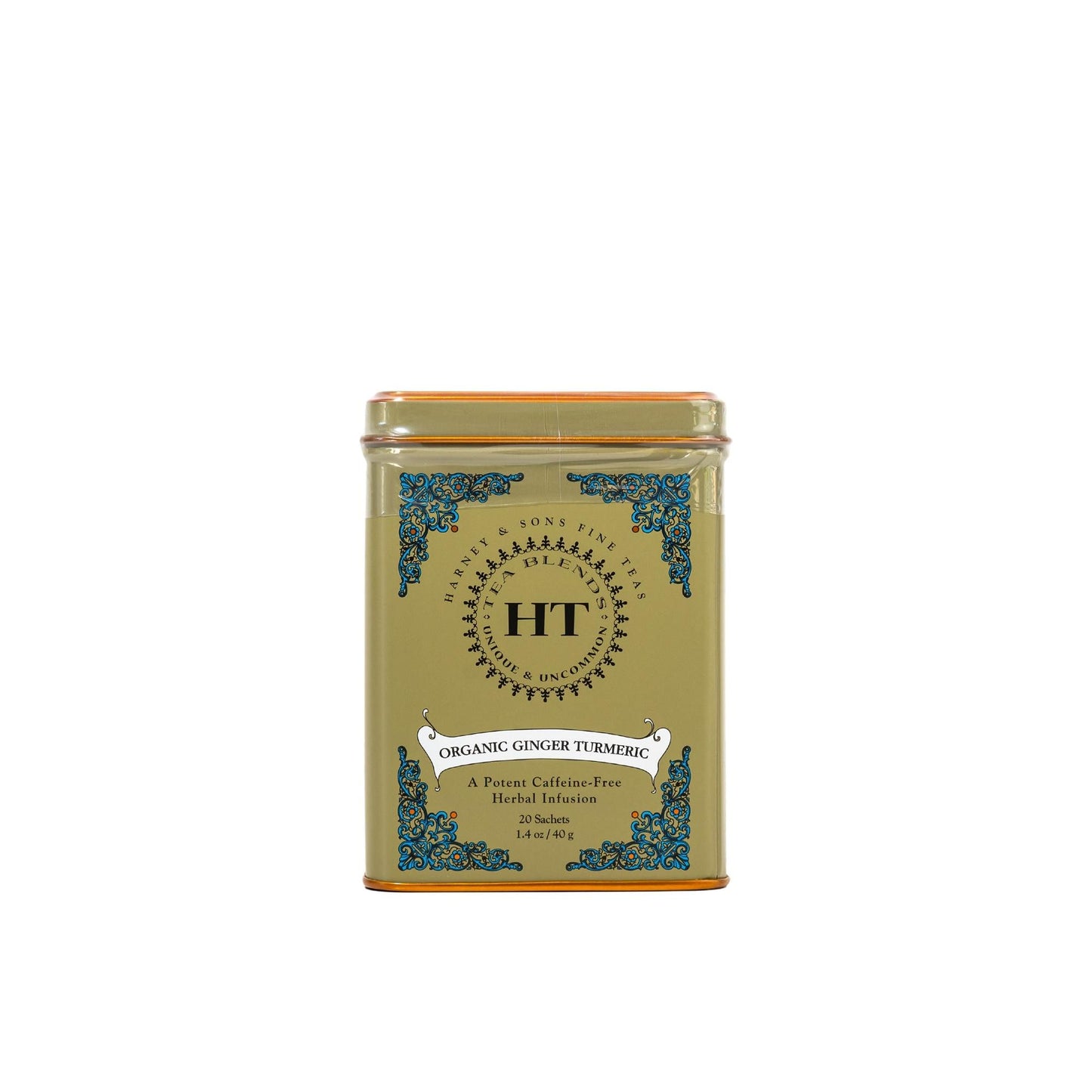 Harney & Sons Ginger & Turmeric Tea Tin 20 Sachets