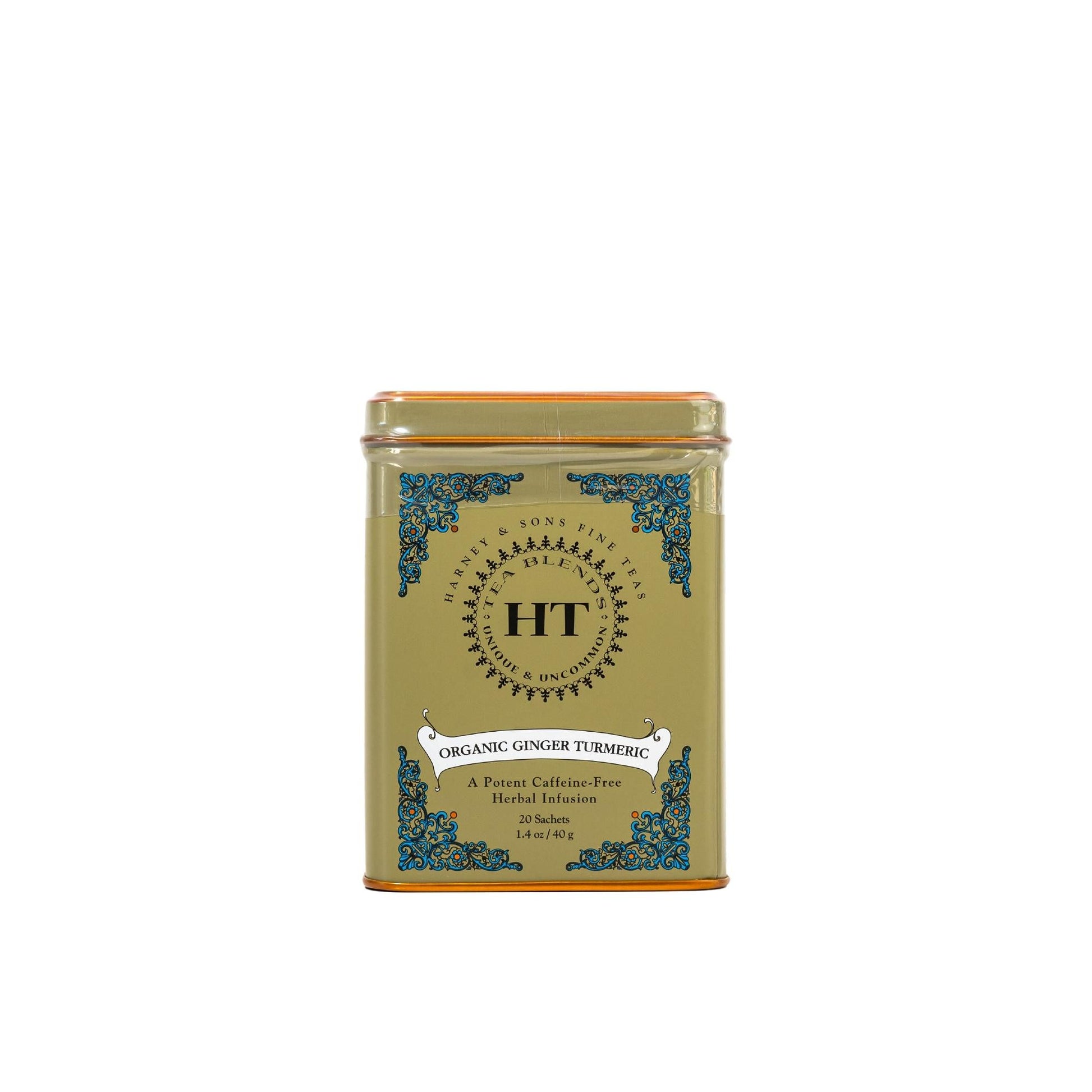 Harney & Sons Ginger & Turmeric Tea Tin 20 Sachets
