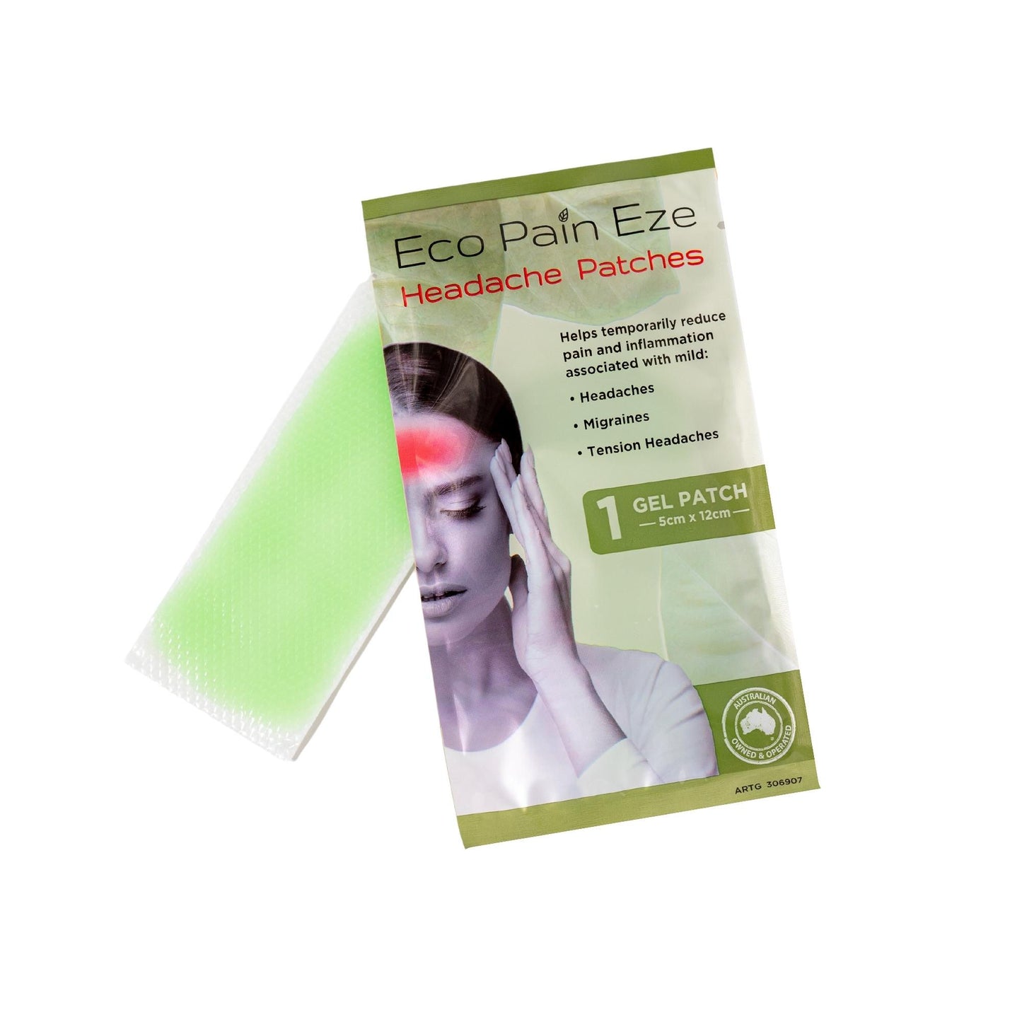 Eco Pain Headache Patches - 1 pack